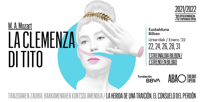 ABAO Bilbao Opera estrena «La clemenza di Tito», la última ópera de Mozart