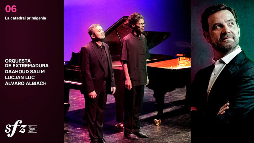 La Orquesta de Extremadura estrena ‘Cantos sobre la Tierra, concierto para dos pianos’ de Daahoud Salim