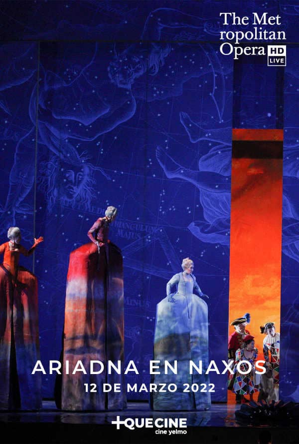 Cine Yelmo proyecta en exclusiva la ópera de Strauss Ariadna en Naxos desde el MET de Nueva York
