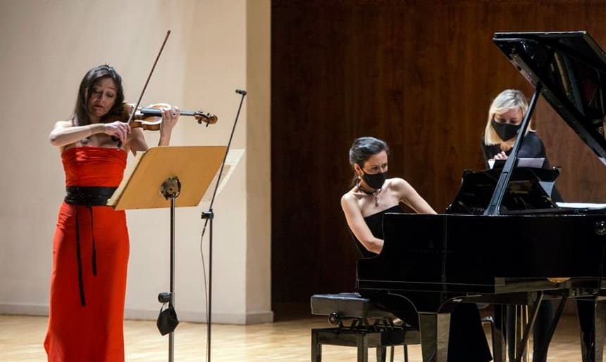 La violinista Lina Tur Bonet, la pianista Alba Ventura y las músicas del noucentismo español en Expo Dubai 2020 La violinista Lina Tur Bonet, la pianista Alba Ventura y las músicas del noucentismo español en Expo Dubai 2020