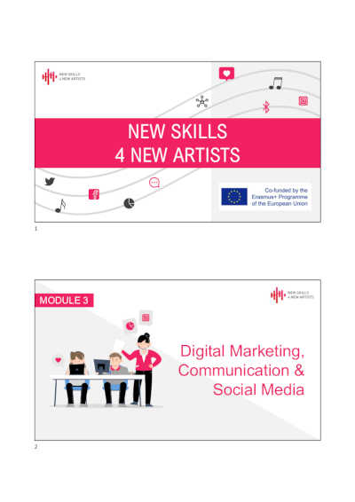 La Escuela Superior de Música Reina Sofía presenta el proyecto europeo New Sills 4 New Artists