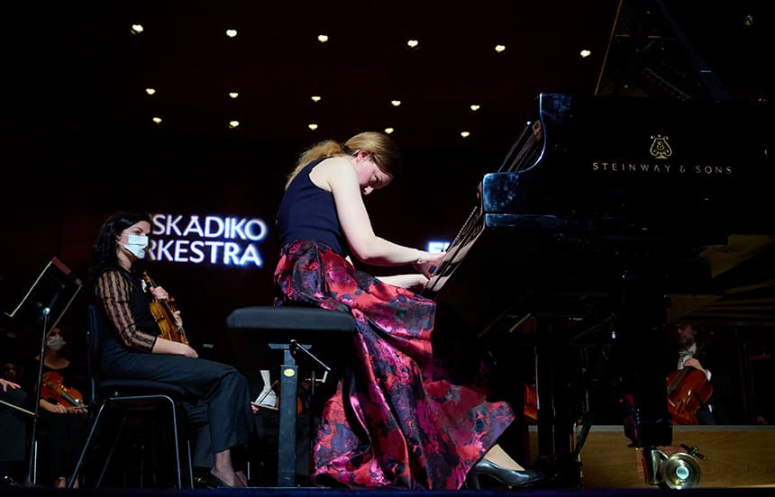 Recital de piano de Varvara en la Matinée de Miramon de este sábado