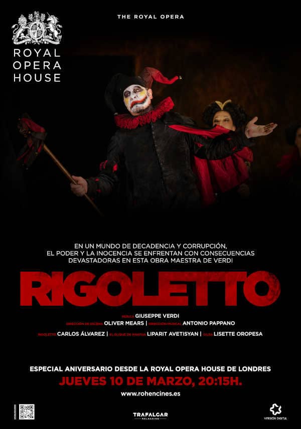 Rigoletto del Royal Opera House llega a cines de España en su aniversario