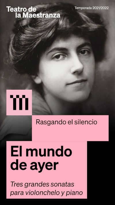 El mundo de ayer. Tres grandes sonatas para violonchelo y piano en el Teatro de la Maestranza El mundo de ayer. Tres grandes sonatas para violonchelo y piano en el Teatro de la Maestranza