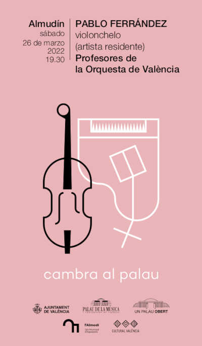 Pablo Ferrández interactúa en el Almudín con trece músicos de la Orquésta de València