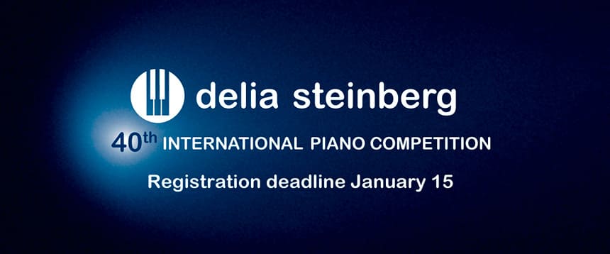 40° Concurso Internacional de Piano Delia Steinberg 40° Concurso Internacional de Piano Delia Steinberg
