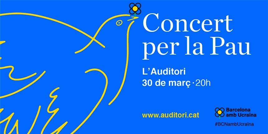 El Auditorio acoge el Concierto por la Paz a benefico del proyecto «Ucrania te necesita»