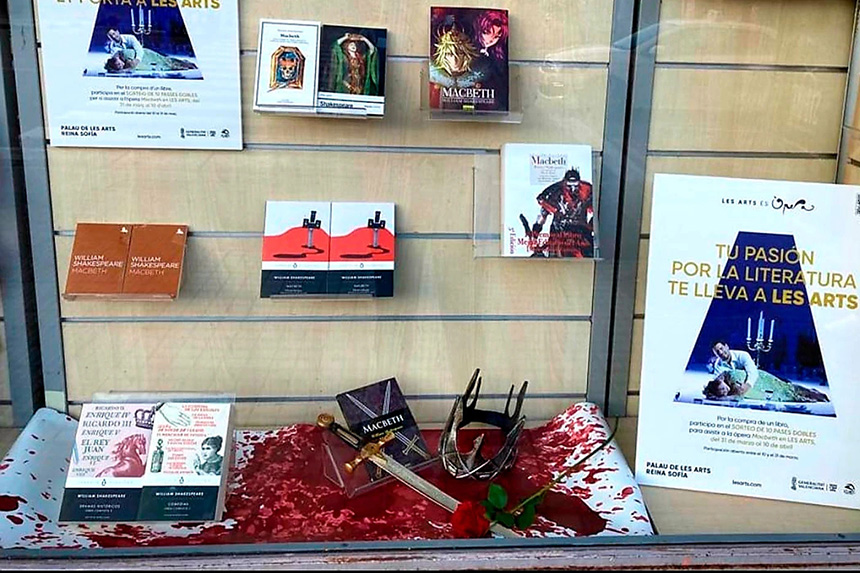 Les Arts promociona la ópera ‘Macbeth’ a través de la lectura