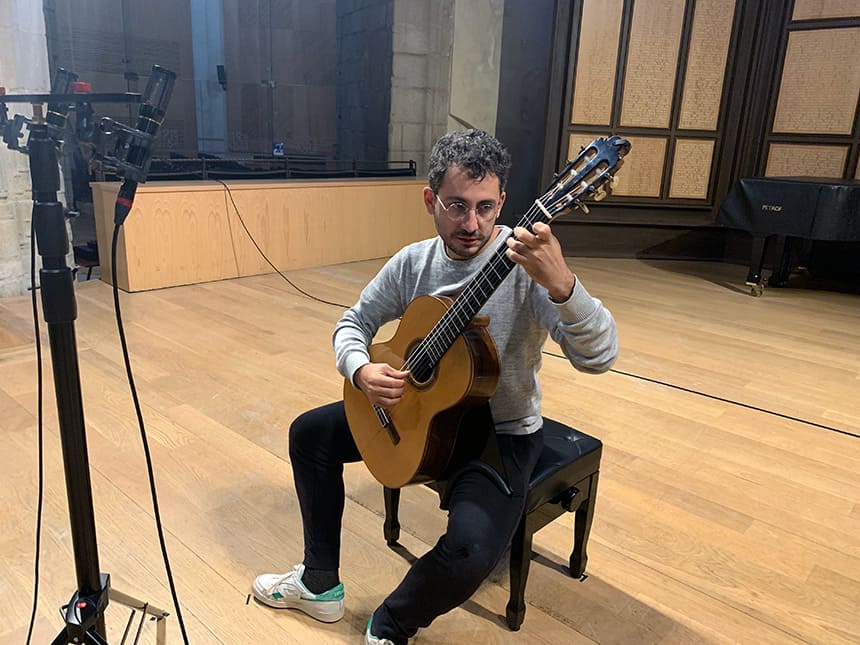 Pedro Mateo González presenta “Ondulation”, su nuevo álbum con obras de Bach y Kurtág