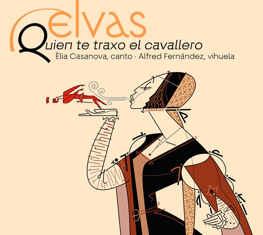 La soprano Èlia Casanova y el ilustrador Paco Giménez presentan su CD sobre el Cancionero de Elvas