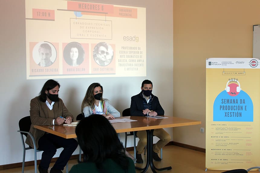 “Semana da Produción e Xestión” del Conservatorio Superior de Música de Vigo