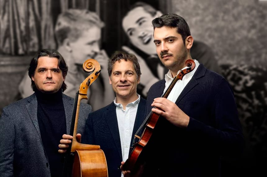 Trío Arbós & Friends. El trío pone música a tres cortos de cine mudo en el Teatro Fernando de Rojas Trío Arbós & Friends. El trío pone música a tres cortos de cine mudo en el Teatro Fernando de Rojas
