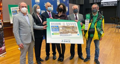 La Bilbao Orkestra Sinfonikoa en 5,5 millones de cupones de la ONCE