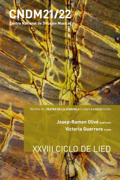 El joven barítono Josep-Ramon Olivé, debuta en el Teatro de la Zarzuela en el ciclo de lied
