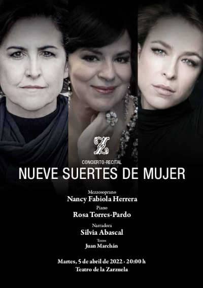 Nancy Fabiola Herrera, Rosa Torres-Pardo y Silvia Abascal indagan en luces y sombras de mujeres de zarzuela