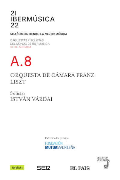 Haydn, Grieg, Montsalvatge y Chaikovski con István Várdai y la Franz Liszt Chamber Orchestra