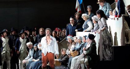 Andrea Chénier, de Umberto Giordano, desde el Teatro Nacional de Múnich en cines de España en abril
