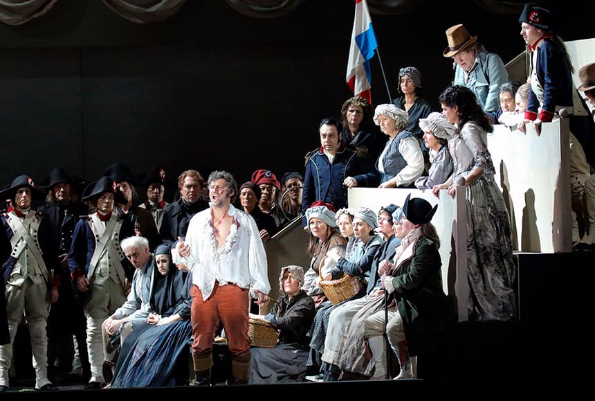 Andrea Chénier, de Umberto Giordano, desde el Teatro Nacional de Múnich en cines de España en abril
