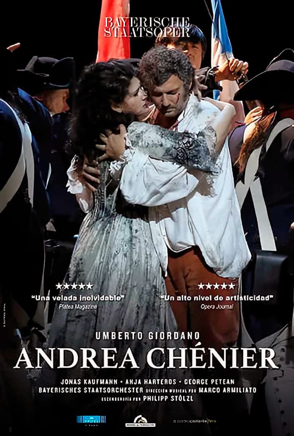Andrea Chénier, de Umberto Giordano, desde el Teatro Nacional de Múnich en cines de España en abril