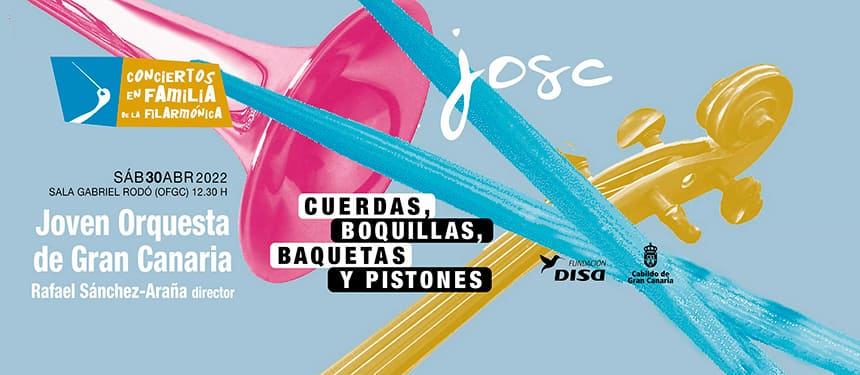 La Joven Orquesta de Gran Canaria en los conciertos en familia de la OFGC y la Fundación DISA