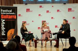 Esther Martín, Laura Verdugo del Rey y Martín Llade