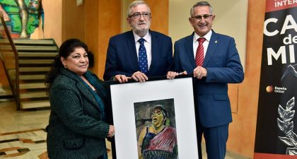 El cineasta Carlos Saura retrata a Encarnación Fernández en el cartel del LXI Festival Internacional del Cante de las Minas