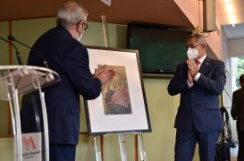 El cineasta Carlos Saura retrata a Encarnación Fernández en el cartel del LXI Festival Internacional del Cante de las Minas LXI Festival Internacional del Cante de las Minas