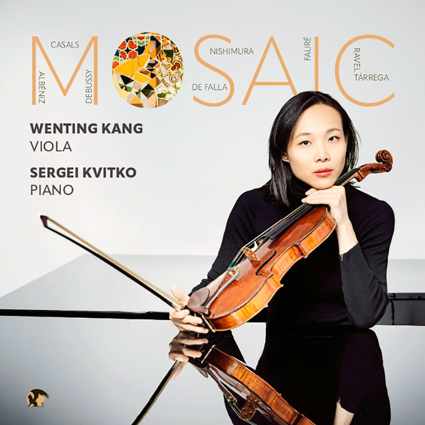 Estilo y pasión en «MOSAIC», el primer proyecto discográfico de la violista Wenting Kang