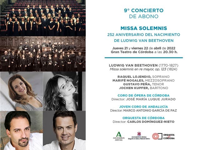 Noveno concierto temporada de abono de la Orquesta de Córdoba