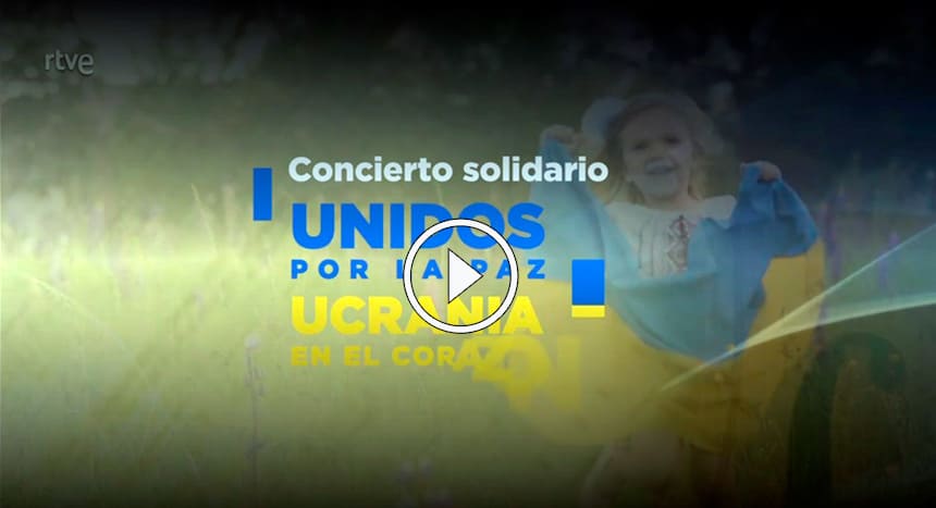 ‘Unidos por la paz: Ucrania en el corazón’, concierto solidario de la Orquesta y Coro RTVE