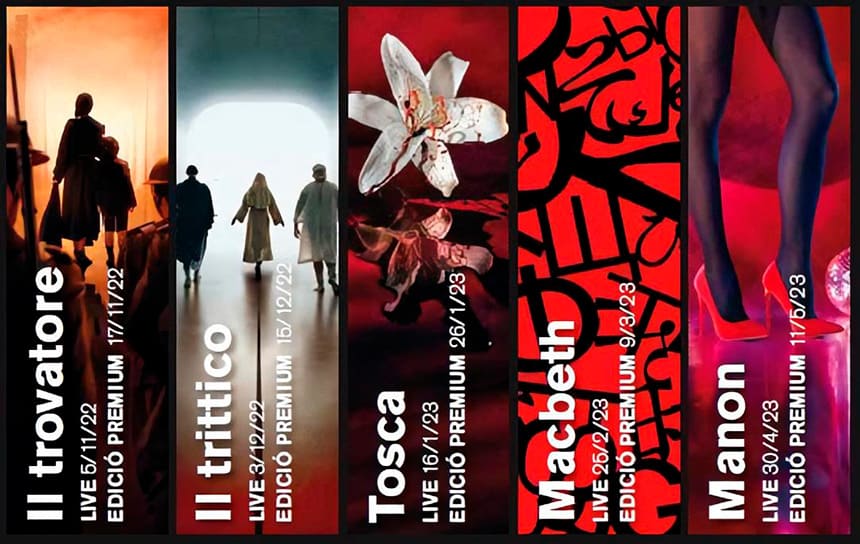 Liceu+ LIVE, la temporada digital del Liceu: Una nueva manera de ver la ópera Liceu+ LIVE, la temporada digital del Liceu: Una nueva manera de ver la ópera