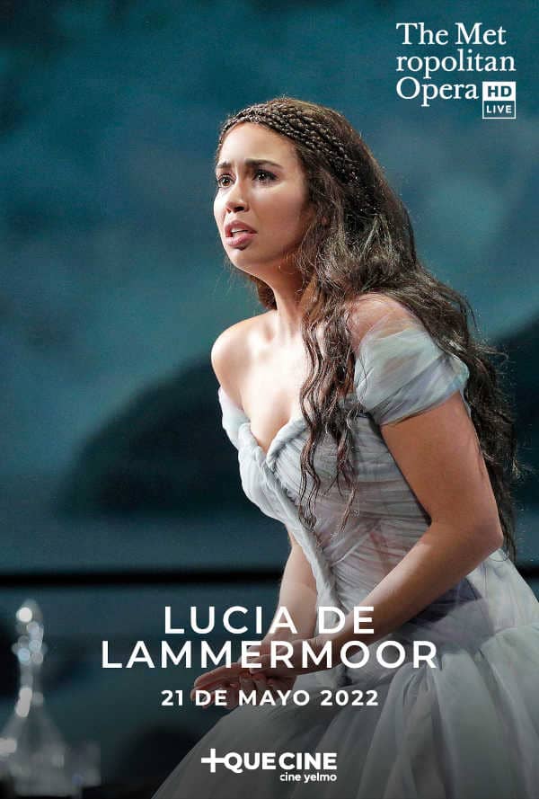 Cine Yelmo proyecta en exclusiva el clásico de Donizetti, Lucía de Lammermoor, desde el MET de Nueva York
