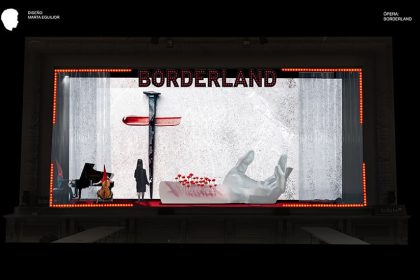 BORDERLAND -maldita de cabeza-, una ópera sobre el trastorno límite de la personalidad Boceto de escenografía