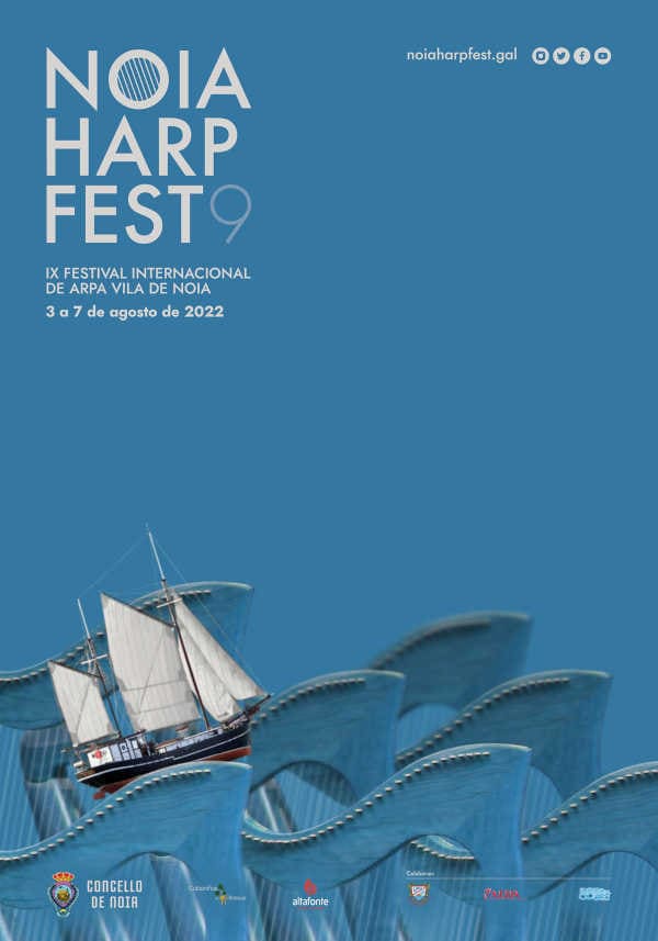 Cinco jornadas , artistas de seis países y un único instrumento en común: comienza Noia Harp Fest