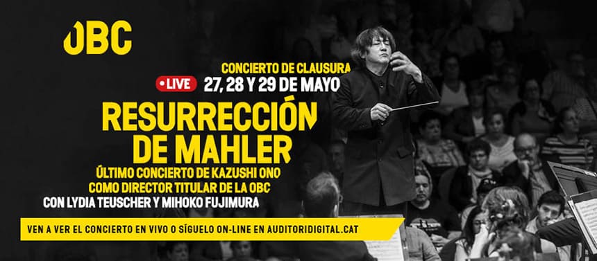 Kazushi Ono se despide de la titularidad de la OBC con la Resurrección de Mahler