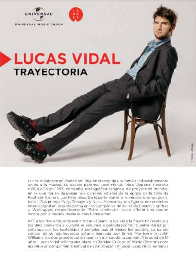 Lucas Vidal estrenará «Trato de favor» en el Teatro de la Zarzuela Lucas Vidal estrenará «Trato de favor» en el Teatro de la Zarzuela