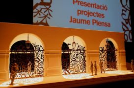 El artista Jaume Plensa se instala en el Liceu en la Temporada 2022-2023 con dos proyectos Maqueta de Jaume Plensa