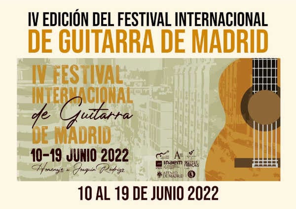 Comienza el IV Festival Internacional de Guitarra de Madrid con grandes maestros, intérpretes y actividades