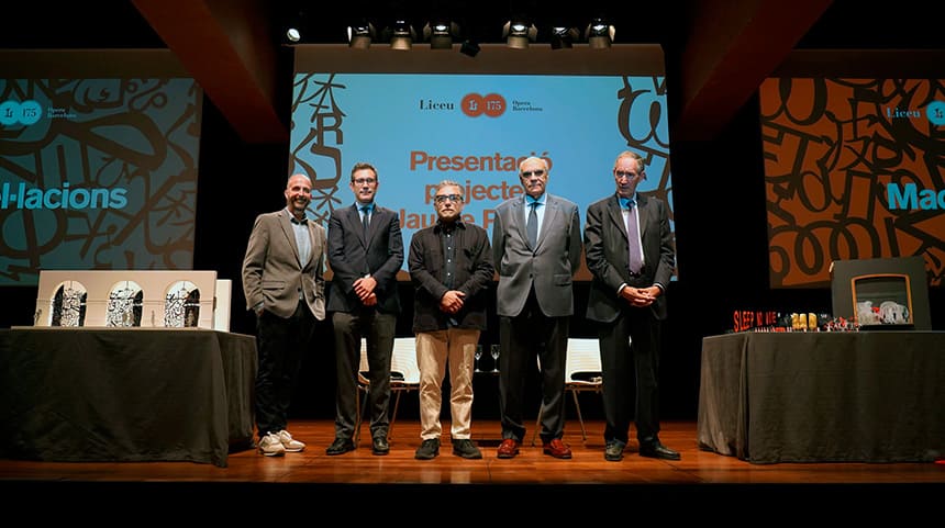 El artista Jaume Plensa se instala en el Liceu en la Temporada 2022-2023 con dos proyectos El artista Jaume Plensa se instala en el Liceu en la Temporada 2022-2023 con dos proyectos