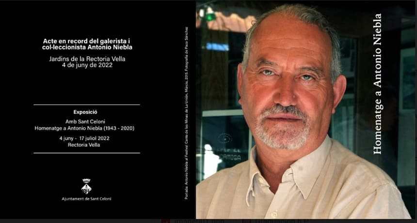 La Fundación Cante de las Minas respalda el homenaje a Antonio Niebla en Barcelona La Fundación Cante de las Minas respalda el homenaje a Antonio Niebla en Barcelona