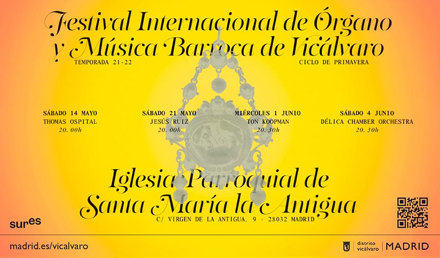 El prestigioso musicólogo Ton Koopman tocará en el Festival Internacional de Órgano y Música Barroca de Vicálvaro