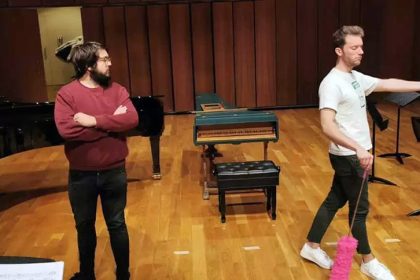 La Bottega de Opera presenta una producción de la ópera Il filosofo di Campagna de Baldassare Galuppi Ensayo de La Bottega de Opera