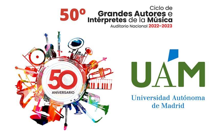 Acto de presentación del 50º Ciclo de Grandes Autores e Intérpretes de la Música