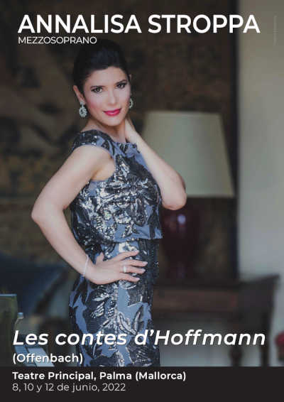 Annalisa Stroppa vuelve a España con «Les contes d’Hoffmann»