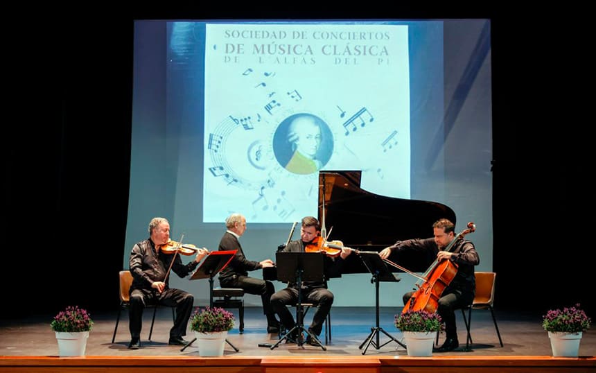 El Beaux Artes String interpreta los infrecuentes tríos de Beethoven en el Almudín
