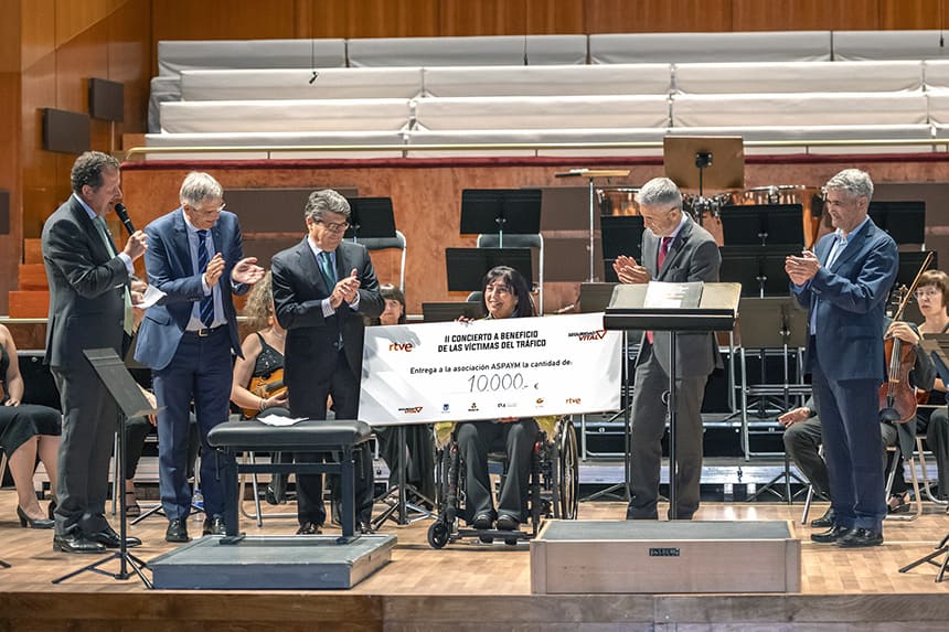 El Teatro Monumental acogió el II Concierto RTVE-Seguridad Vital a beneficio de las víctimas de tráfico