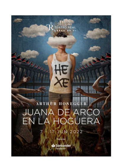 El Teatro Real presenta el oratorio escénico Juana de Arco en la hoguera