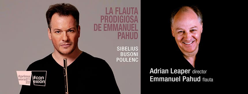 El mítico flautista Emmanuel Pahud debuta en Canarias con la Filarmónica de Gran Canaria