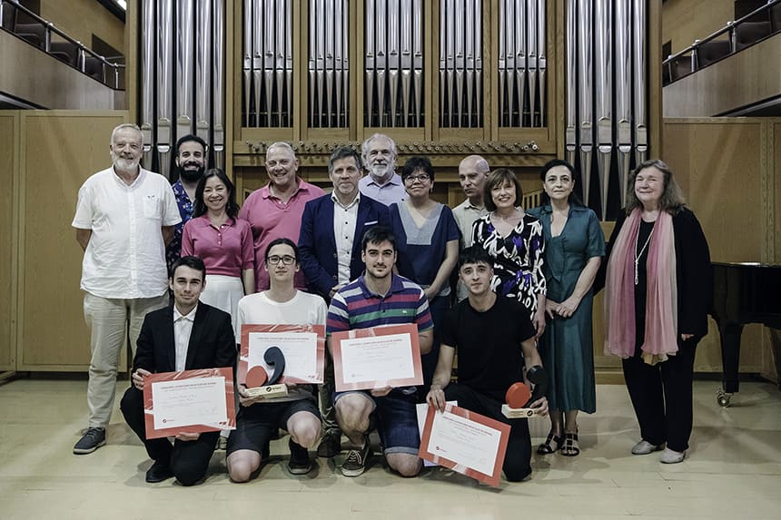 Joan Miquel Fiol e Ismael Azidane ganadores del Concurso JM España de Piano y Otros Instrumentos