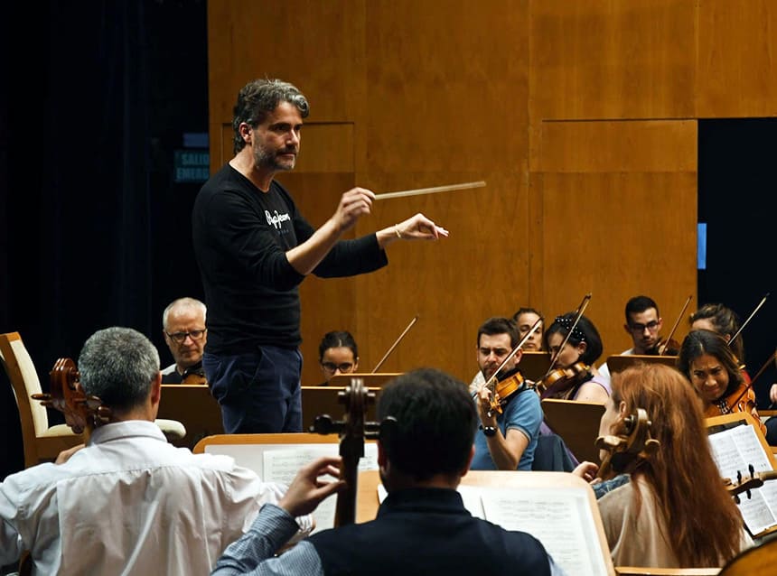Vicent Pelechano dirige el Concierto Inauguración Verano 2022 de la Universidad Internacional Menéndez Pelayo